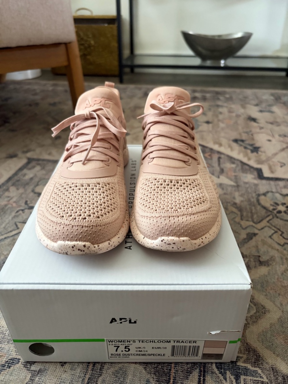 APL Women's TechLoom Tracer Sneakers - Rose Dust